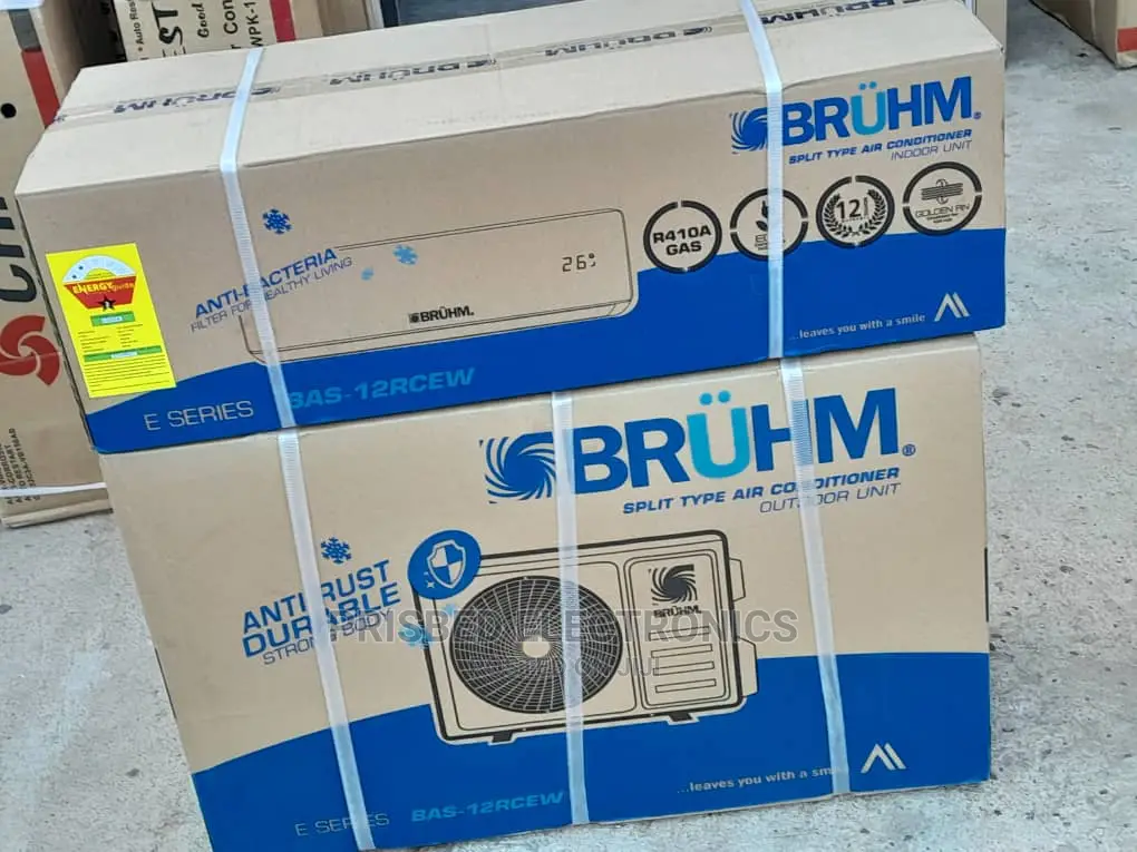 Bruhm Air Conditioner 1.5hp R410 Gas