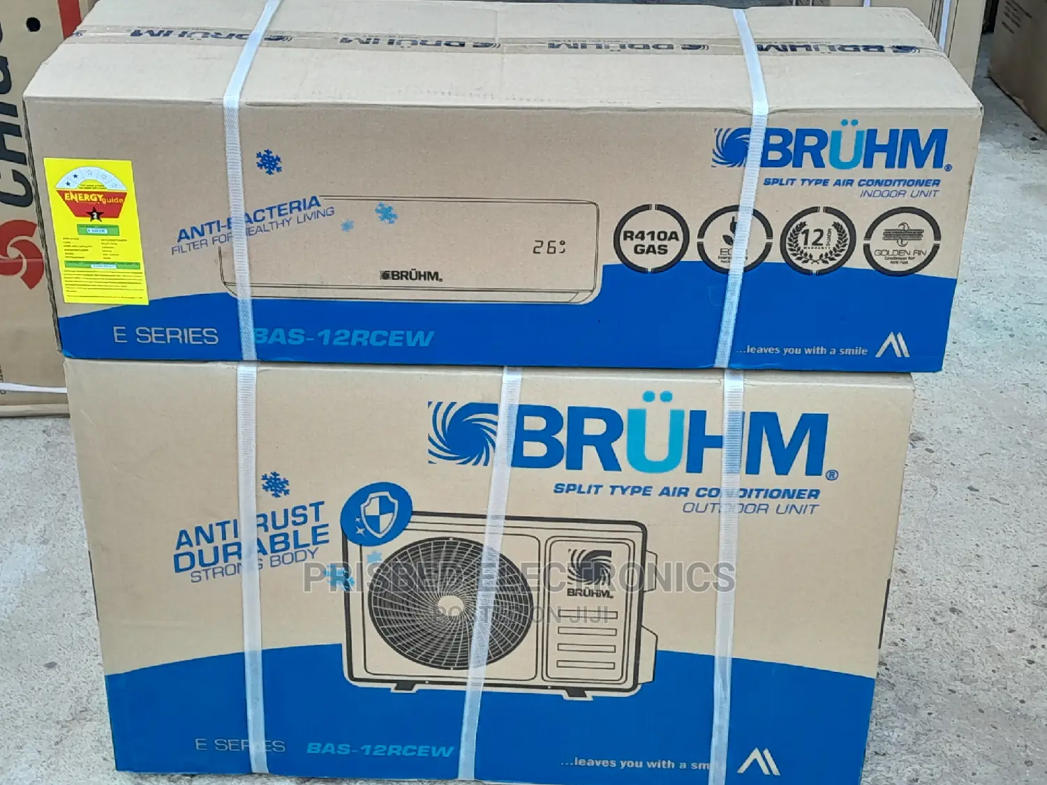 Bruhm Air Conditioner 1.5hp R410 Gas