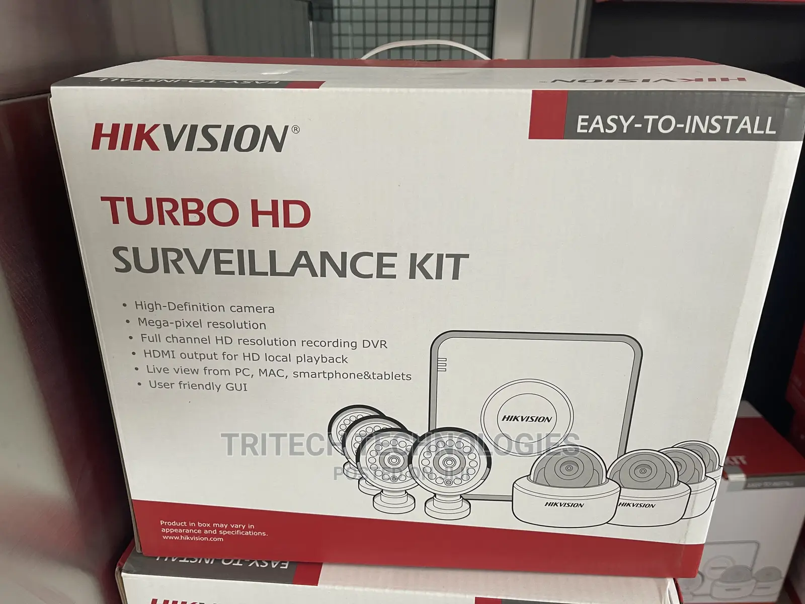 Hikvision Ds-J1421/7108hqh1-+4+4cam 8ch Complete DVR