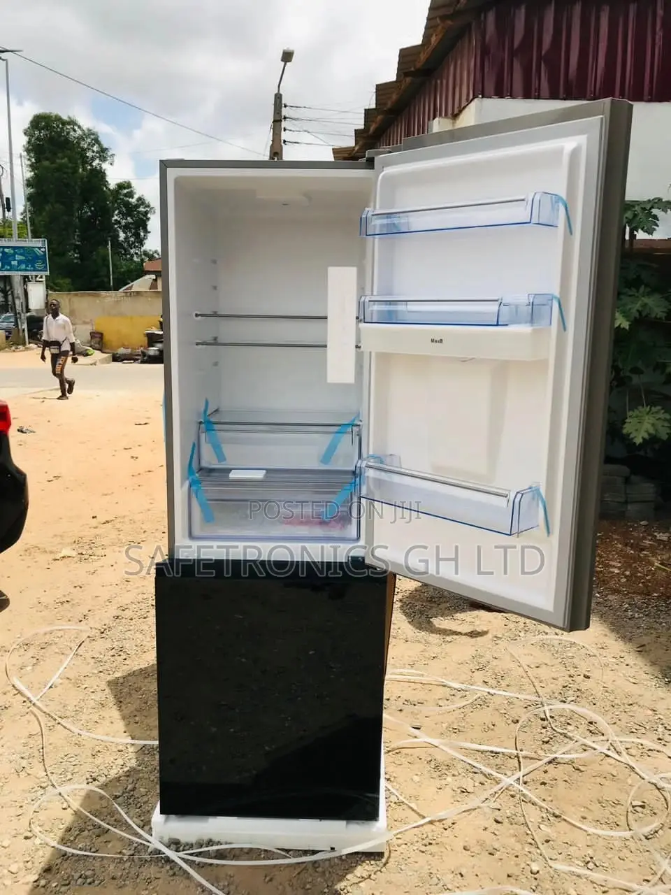 Neat PF-400BG Pearl 309L Bottom Freezer Refrigerator