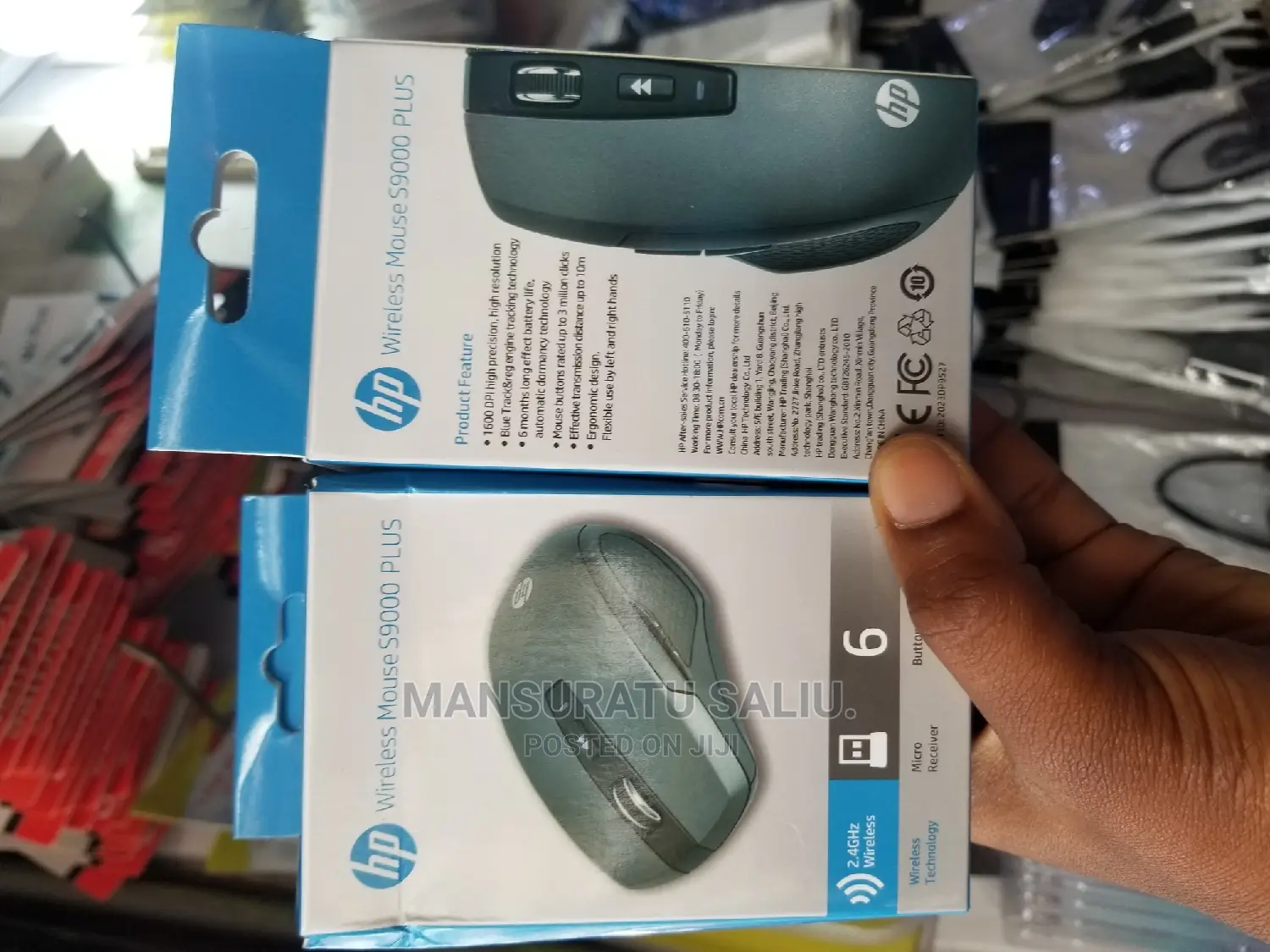 HP Wireless Mouse S9000 Plus