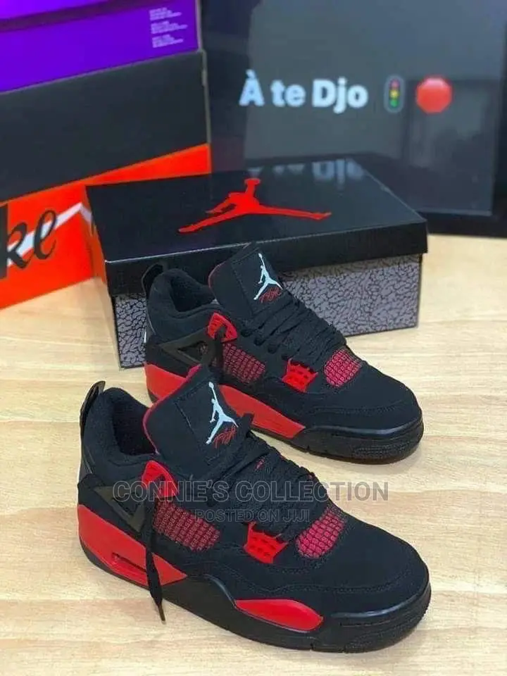 Air Jordan 4 Retro "Yellow/Red Thunder"