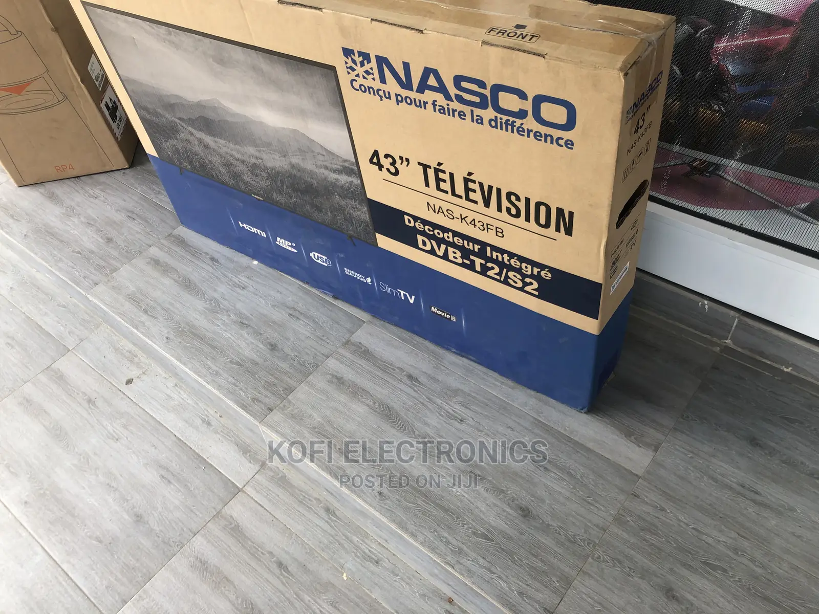 Inbuilt Decoder New Nasco 43′′ LED Satellite TV