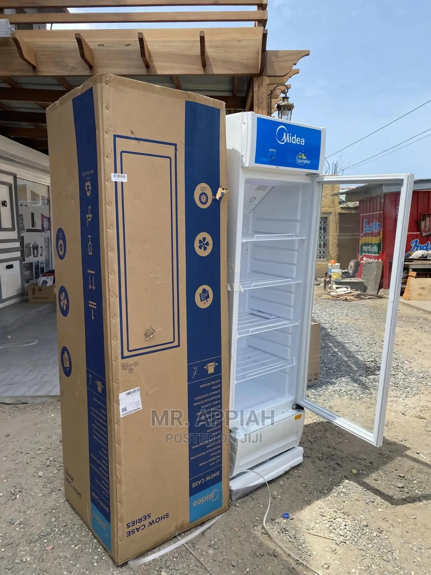 Brand New Midea Single Door Refrigerator(MDRZ432FZG21)
