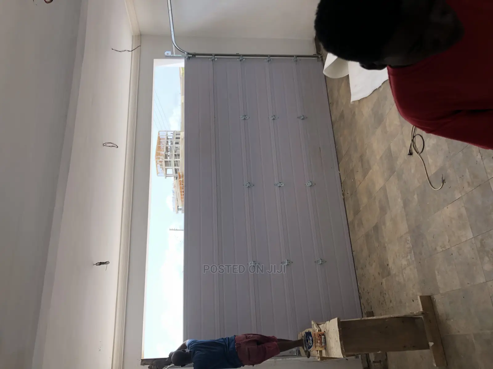Automated Garage Door Double Cars 16ft*8ft