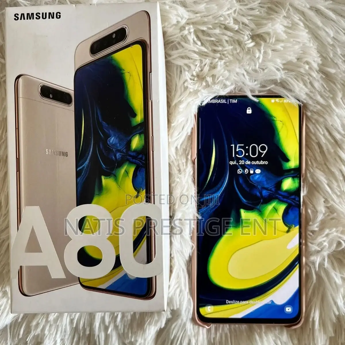 New Samsung Galaxy A80 128 GB Gold