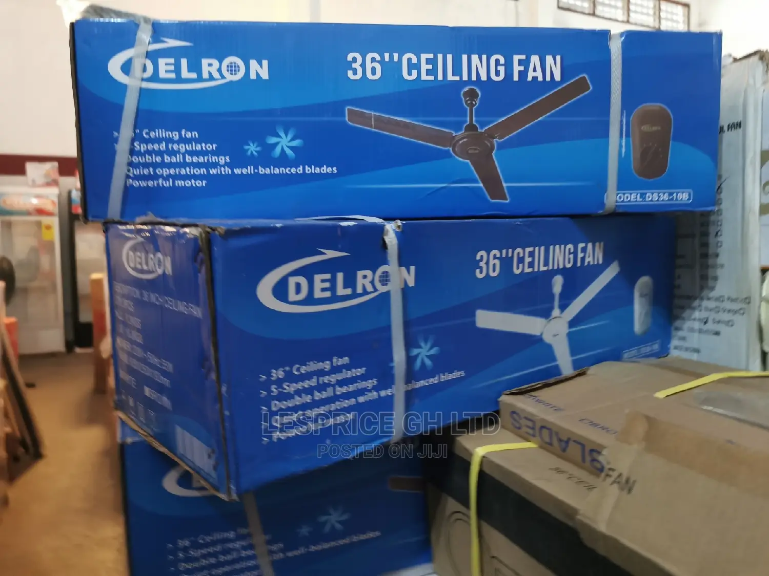 Good Looking Delron Ceiling Fan 36 "