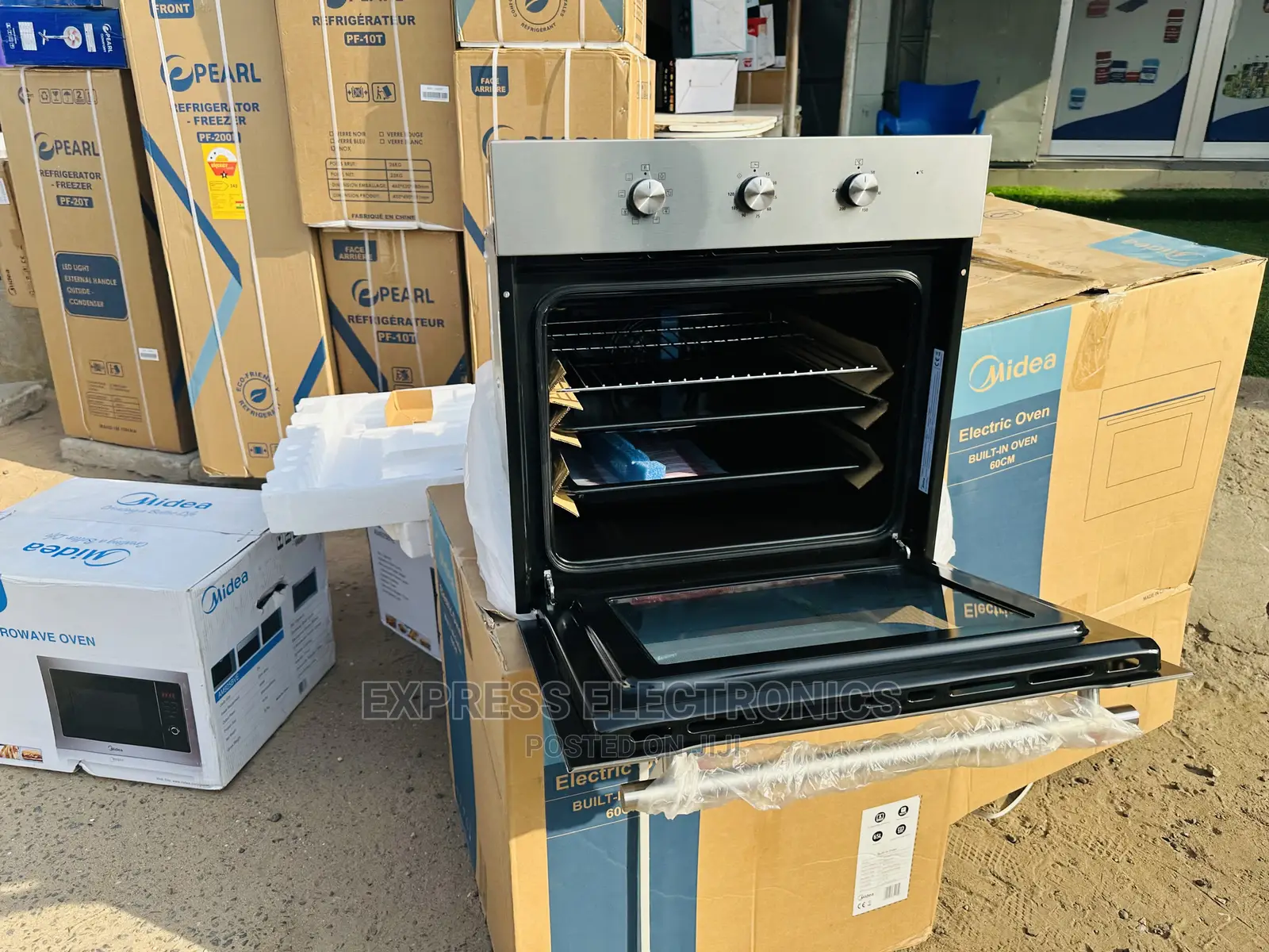 Solo Inbuilt 65m80m1-012 Sliver Microwave Oven Midea