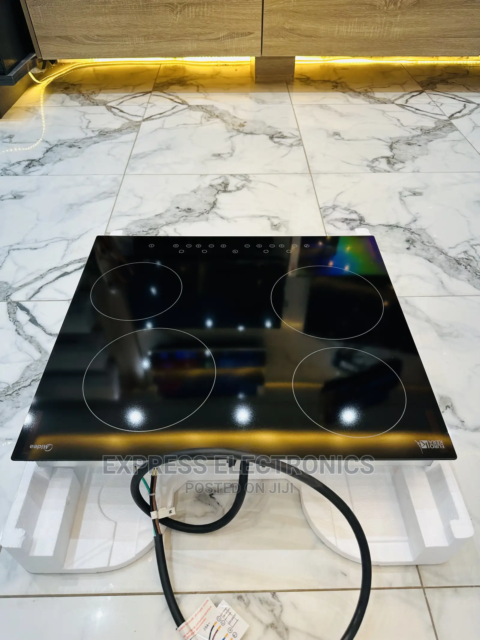 MC-HF605 4burner Hob Electric——Midea Cooker Inbuilt