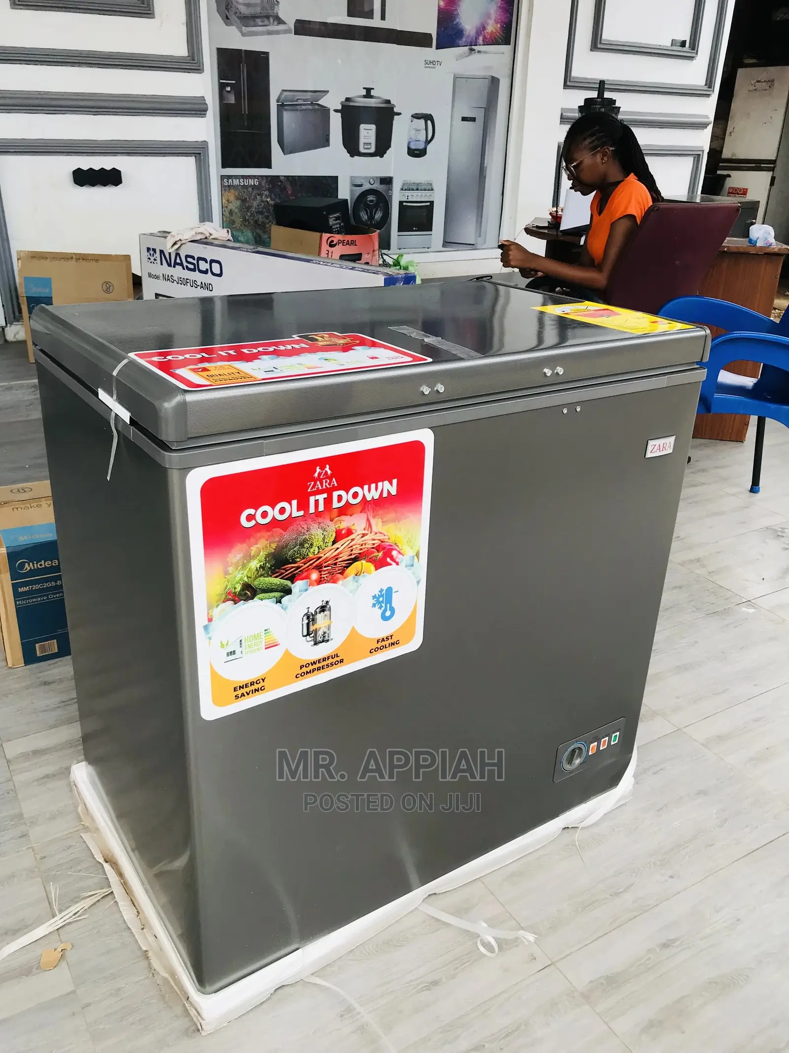 Extremely Chilling and Freezing Zara Chest Freezer(260s)