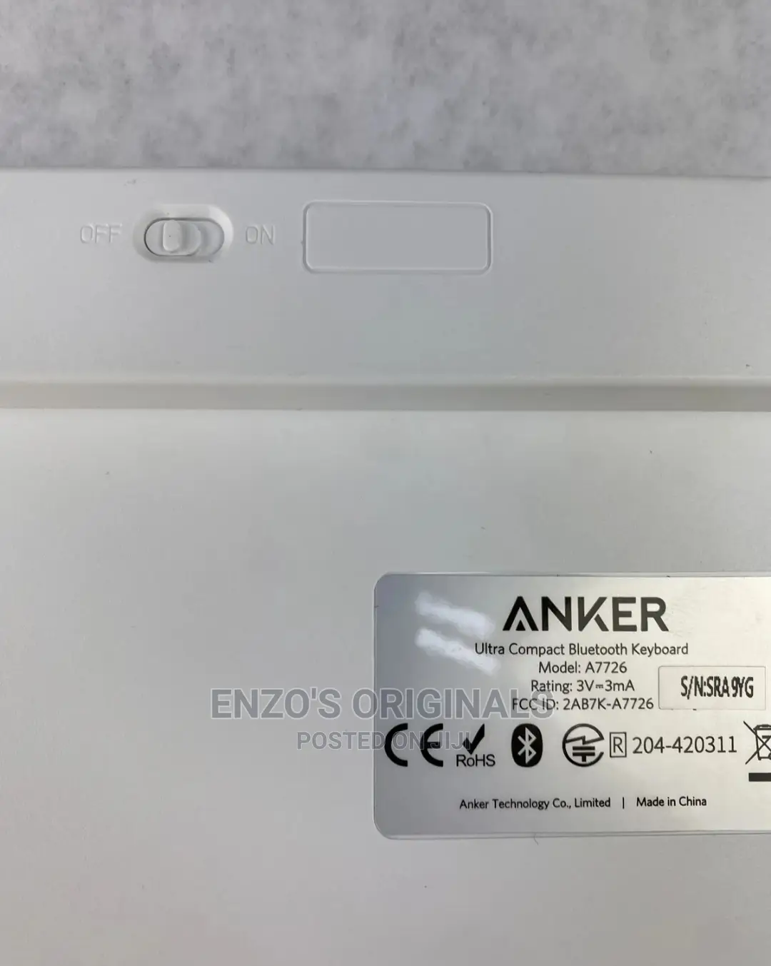 Original Anker Bluetooth Keyboard