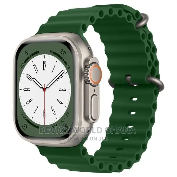 Ocean Silicone Strap for Apple Watch Series 1-9(All Sizes)