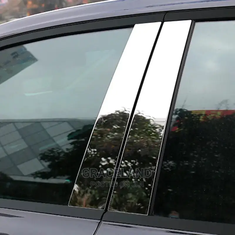 4 Set of Silver Mirrors for All Car Window Center Anti