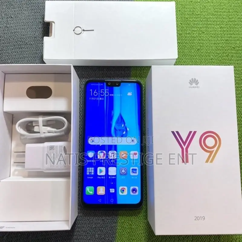 New Huawei Y9 2019 128 GB Black
