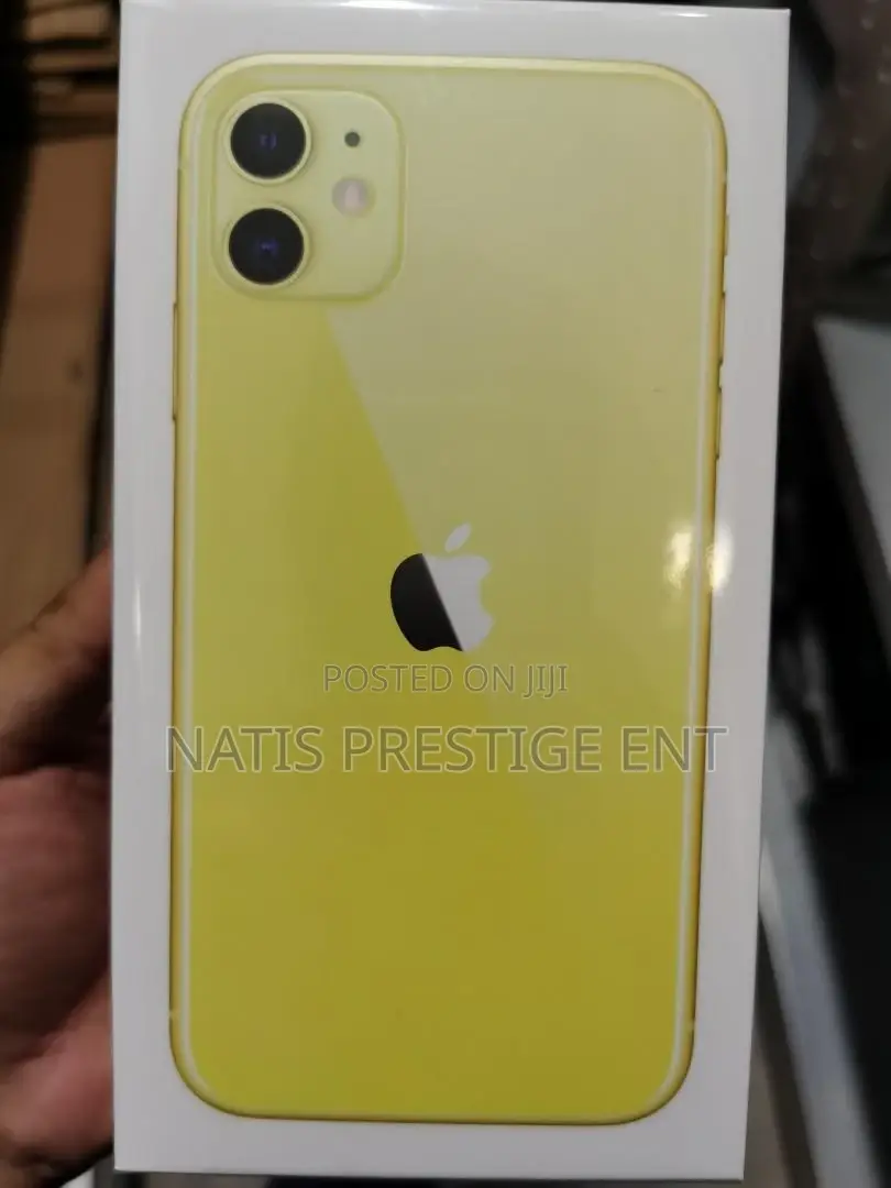 New Apple iPhone 11 128 GB Yellow