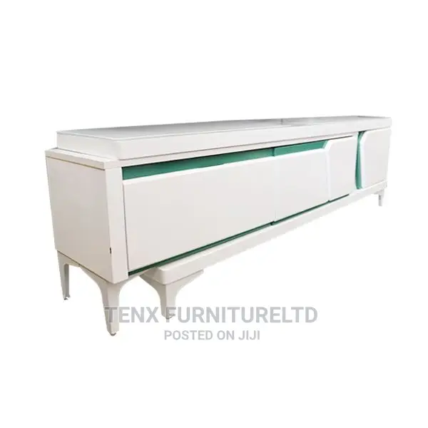 TV Stand (Extensible Tempered Glass Top)