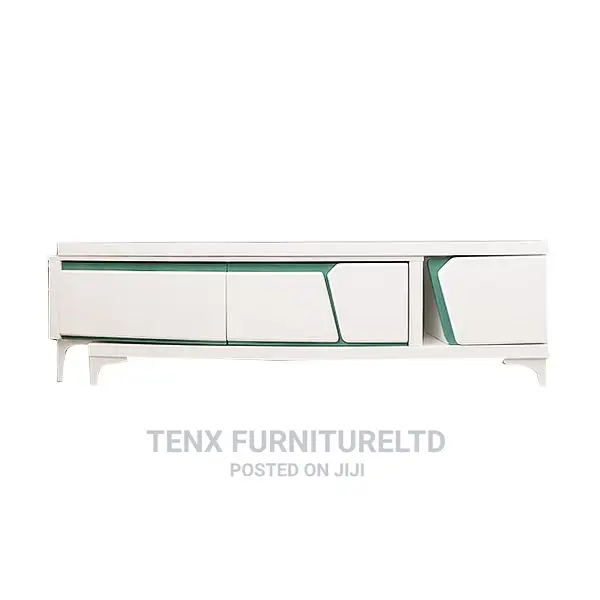 TV Stand (Extensible Tempered Glass Top)