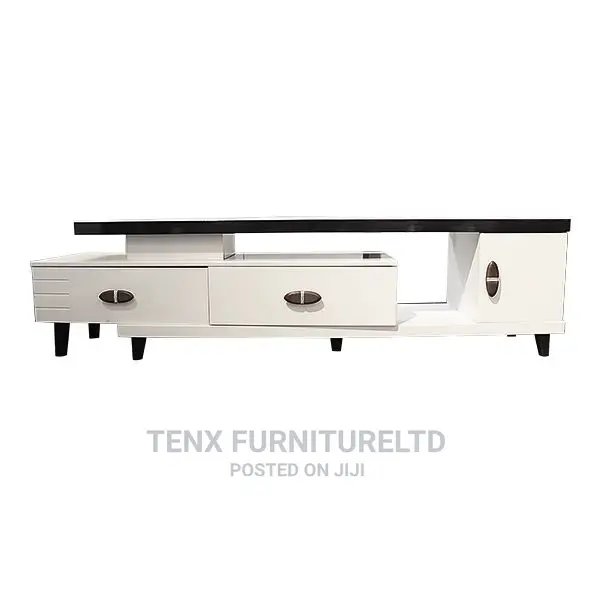 TV STAND With Compartment and 2 Drawers for Storage