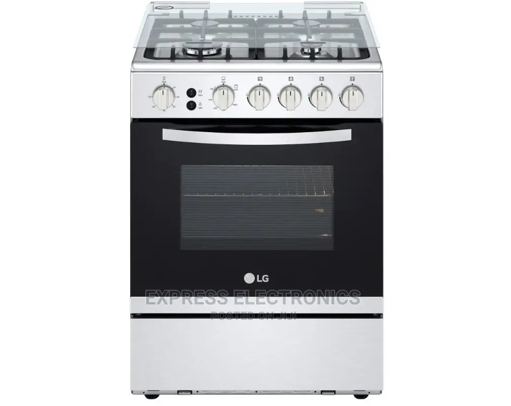 LG Gas Cooker 60×60 Silver 4b Oven – FA211RMA