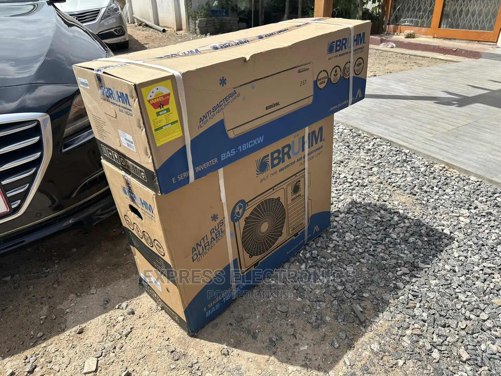 Efficient and Fast Cooling System Bruhm Split R410 Gas 1.5hp