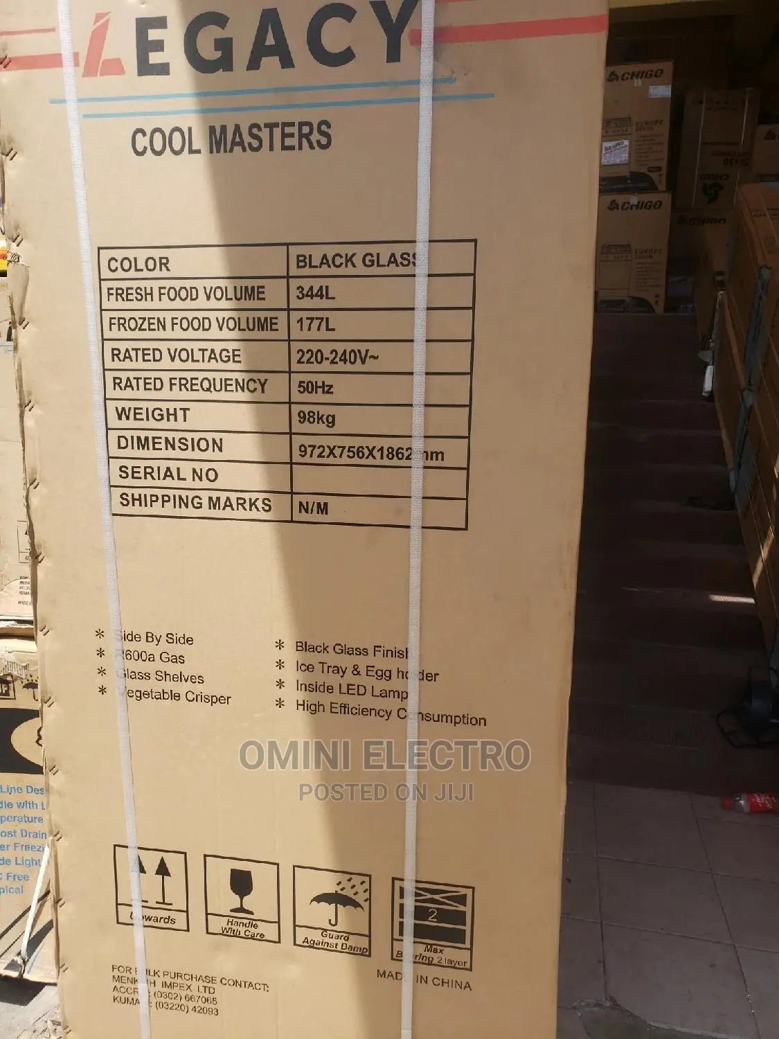 All New Legacy Side by Side Refrigerator With Dispenser