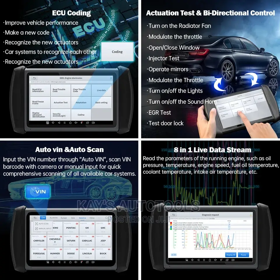 Xtool IP819 Advanced Diagnostics Tool and Key Programmer