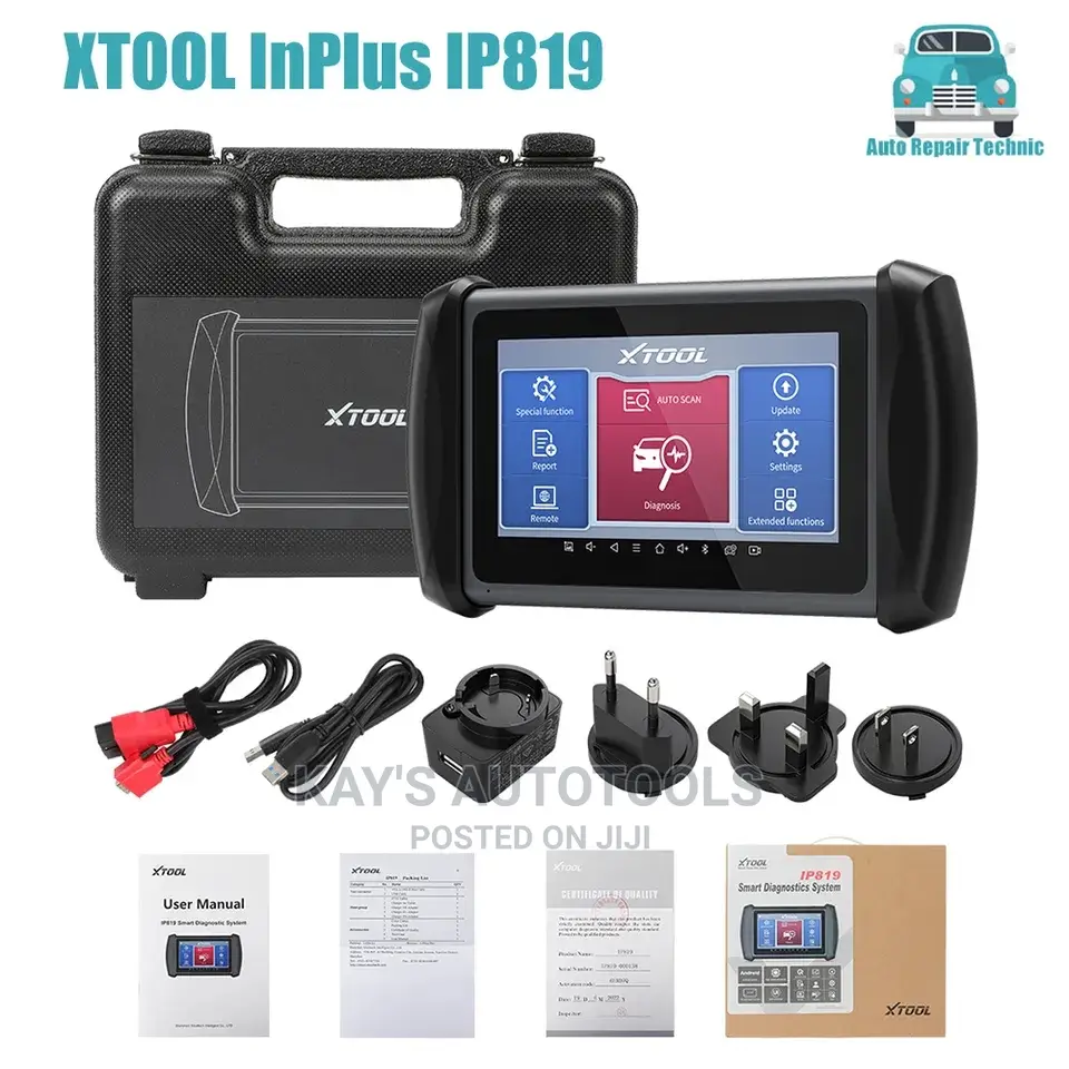 Xtool IP819 Advanced Diagnostics Tool and Key Programmer