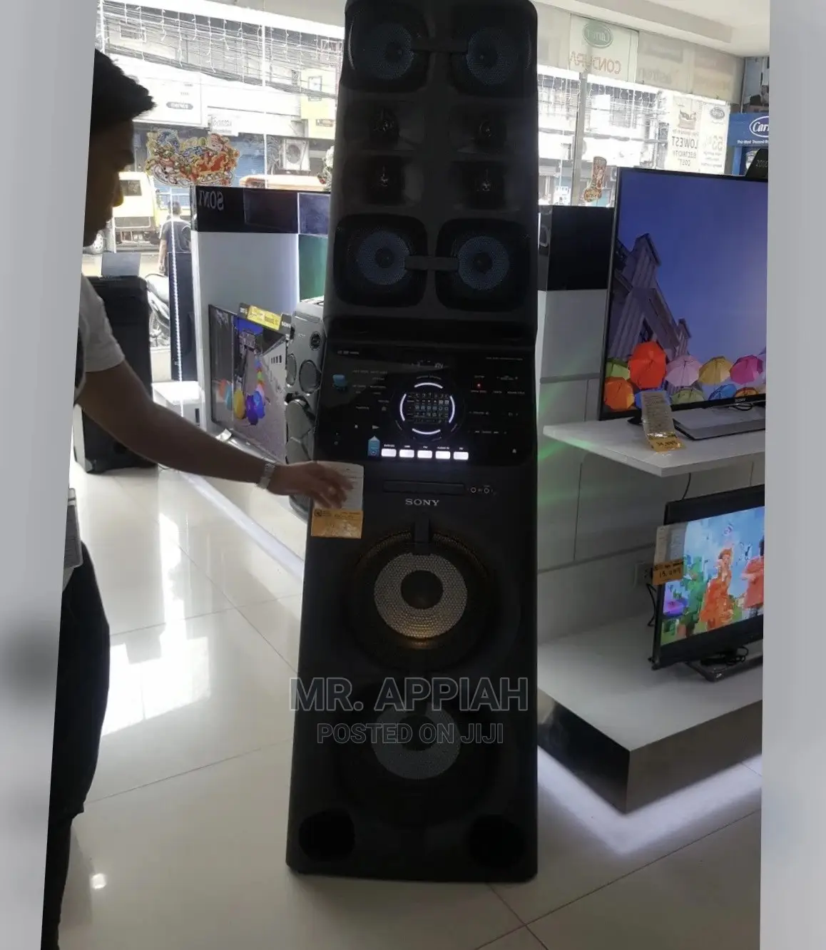 (MHC-V90DW )Turn on the Party Mode With Sony Audio System 