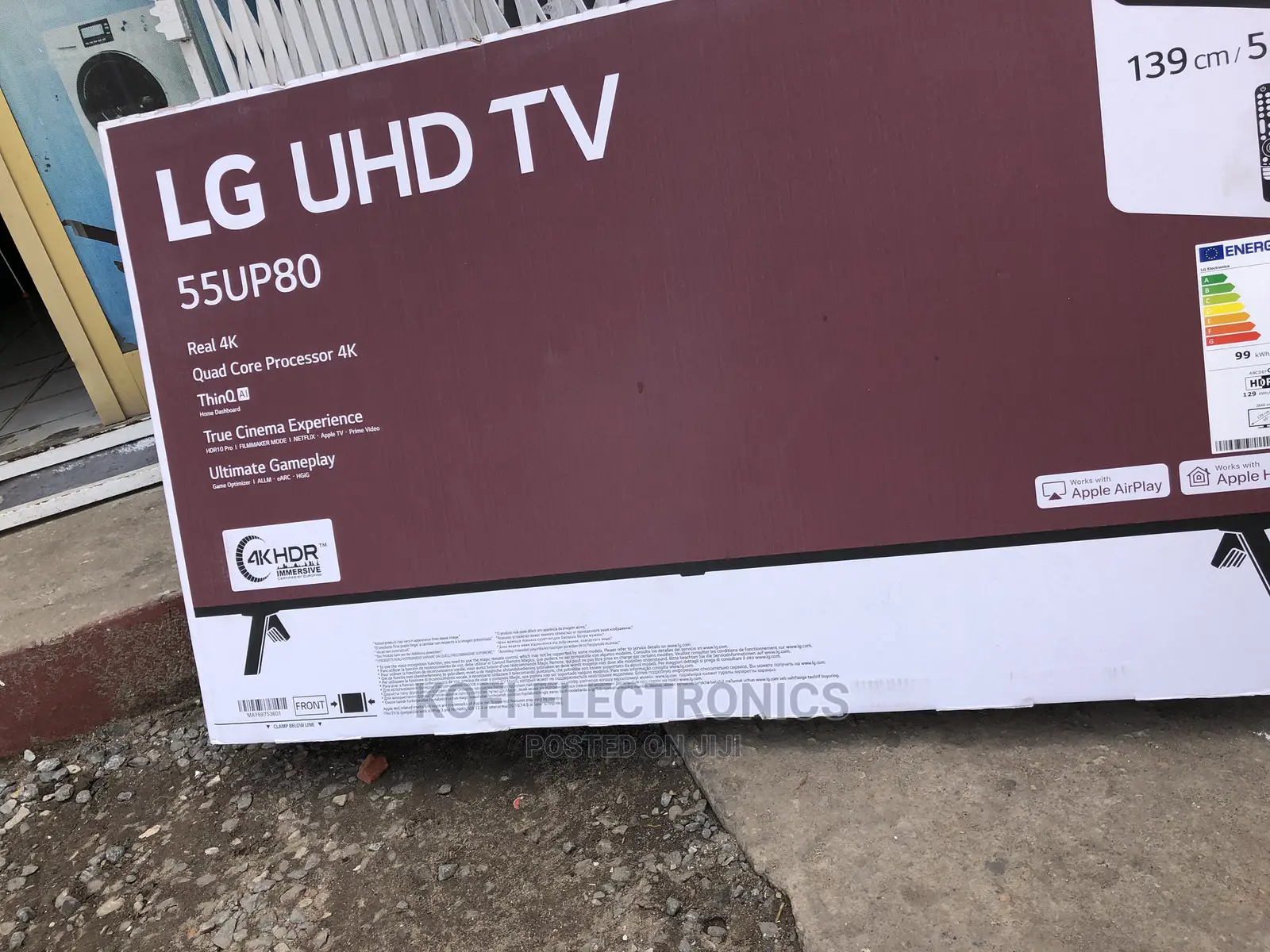 LG 55 Inch 4K Ultra HD Smart LED TV With Built-in Receiver