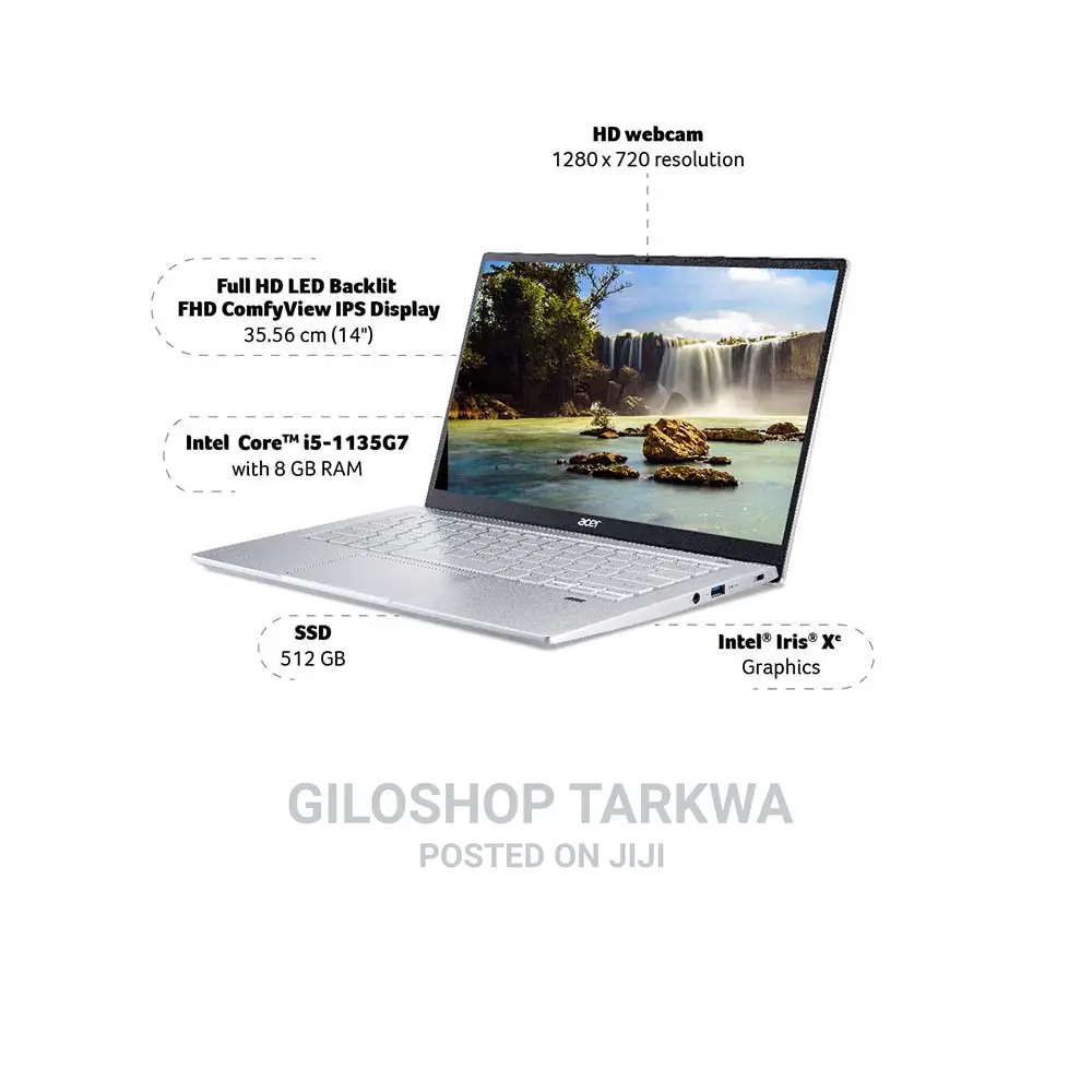 New Laptop Acer Swift 3 8GB Intel Core I5 SSD 512GB