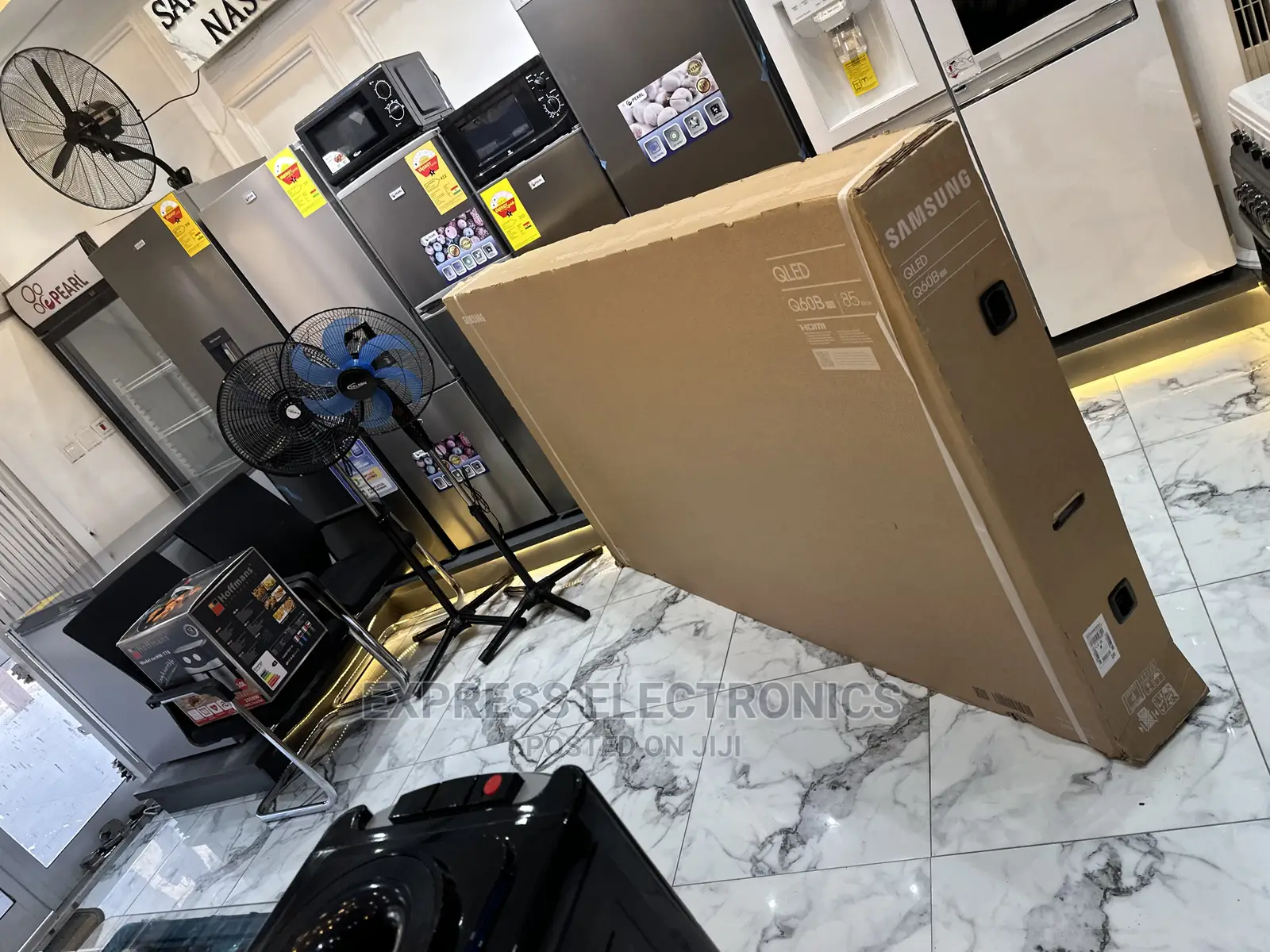 Zealous Sleek Samsung 85q60a QLED TV