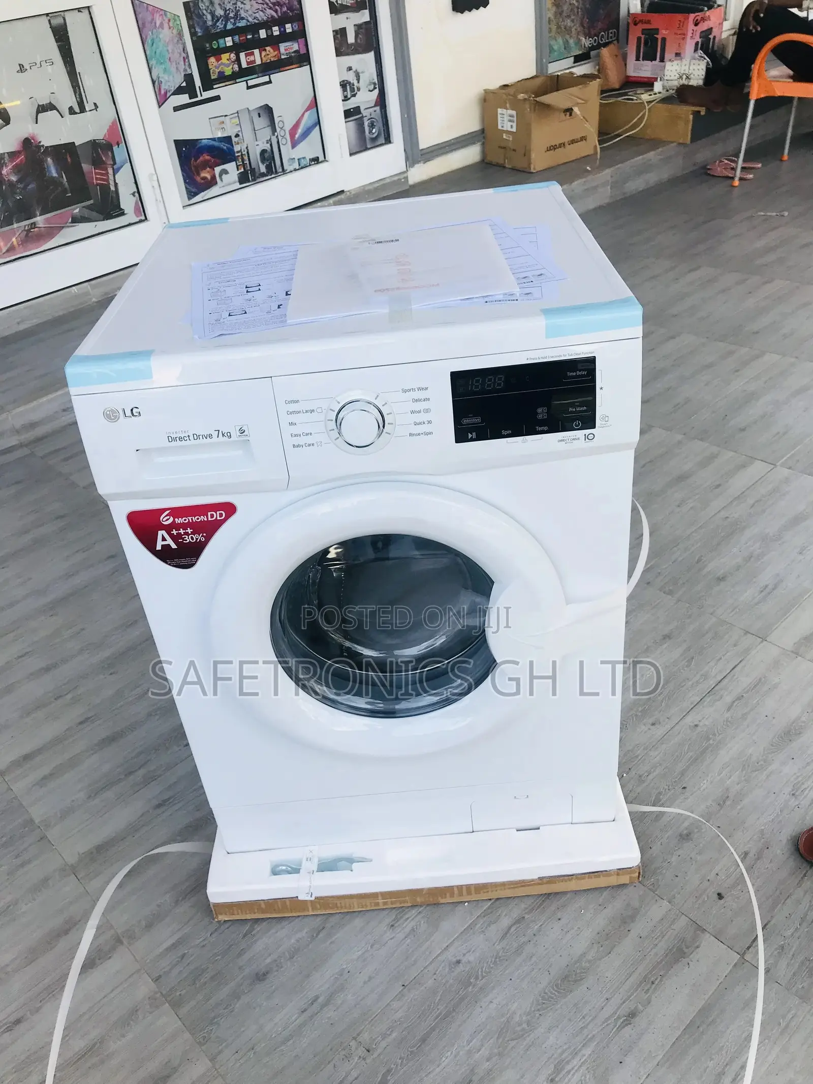 New FH2J3QDNP0 Lg Washingmachine Front 7kg