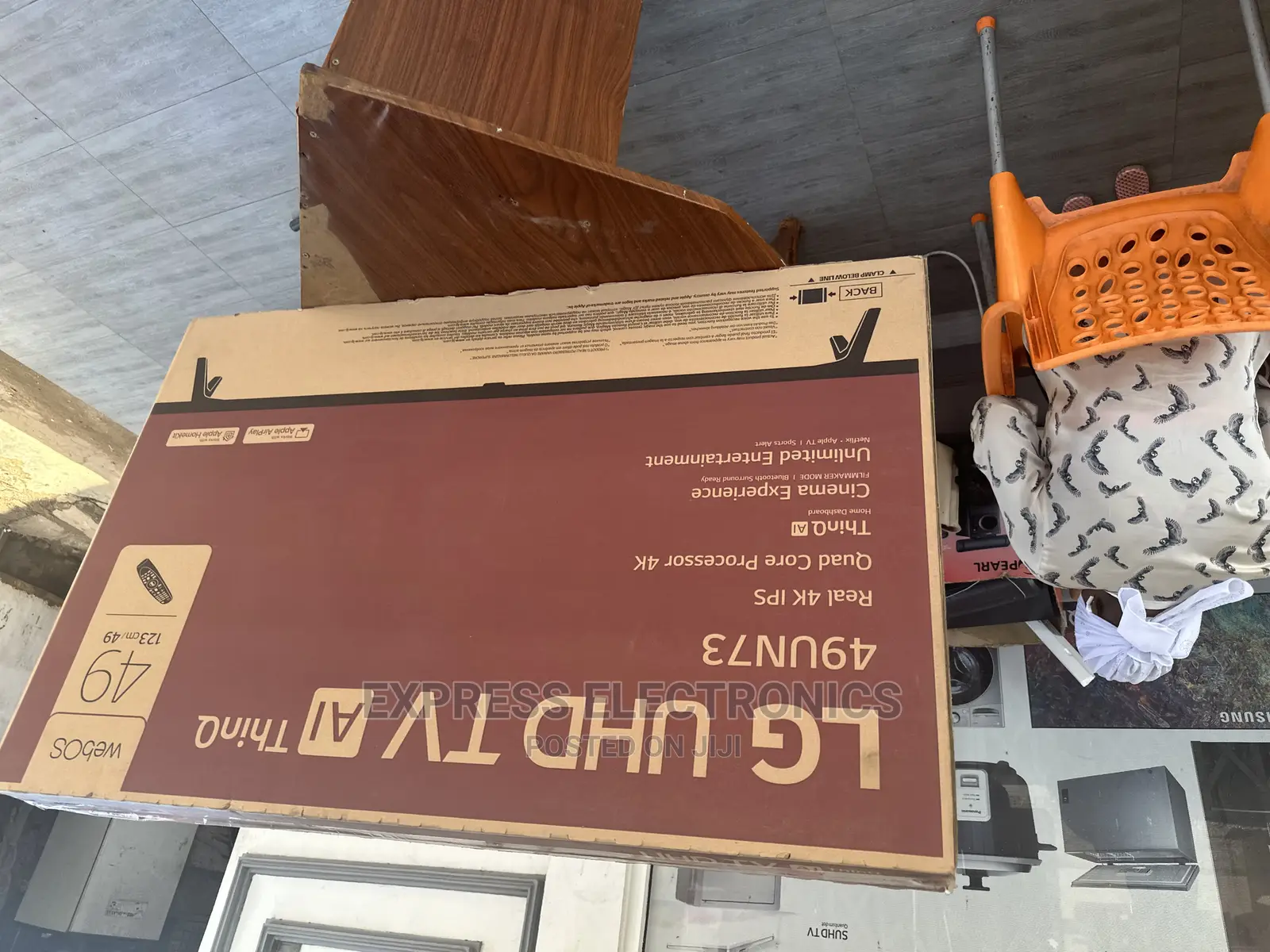 Zealous Sleek LG UHD Smart Un73 49”Tv