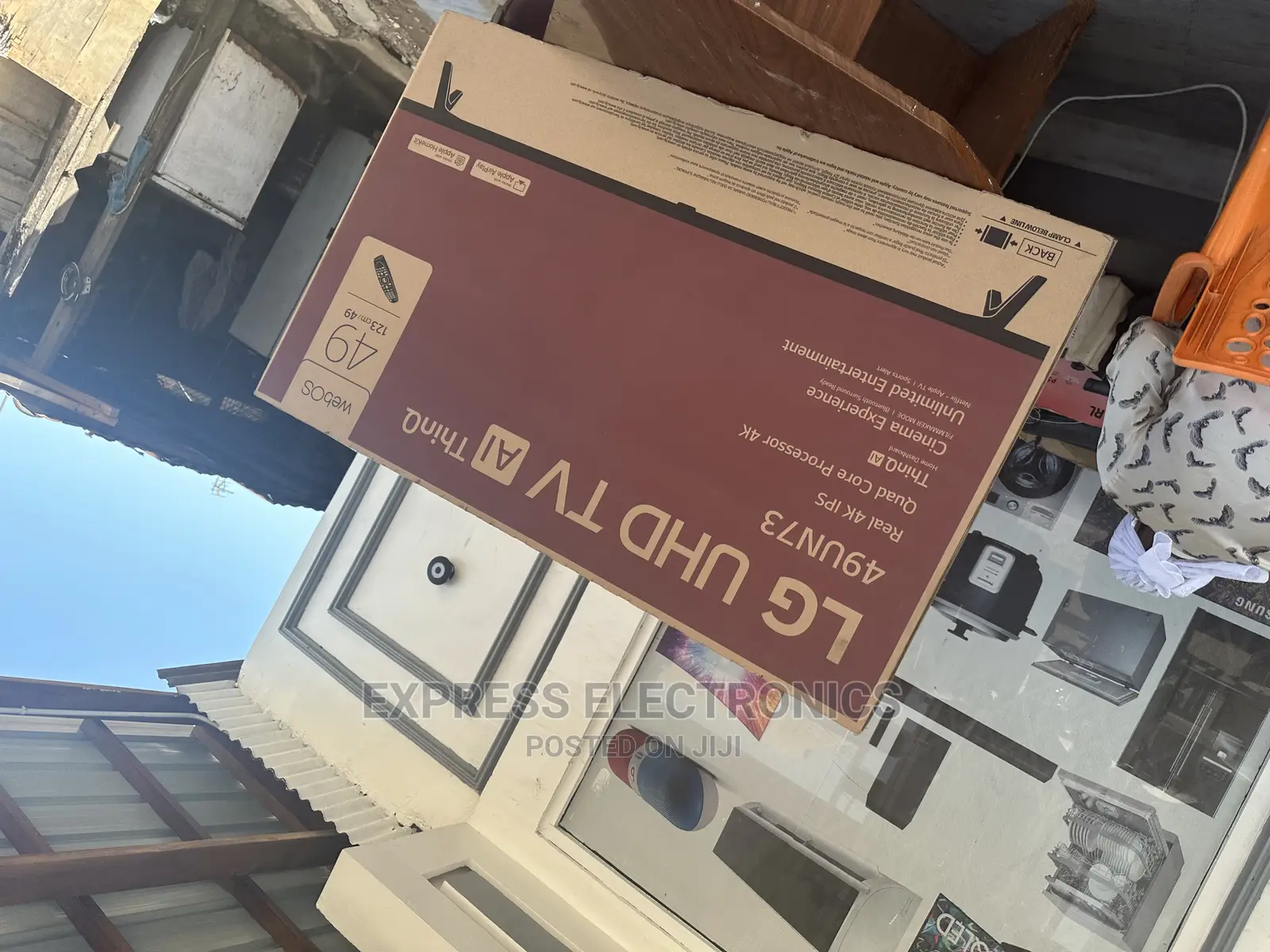 Zealous Sleek LG UHD Smart Un73 49”Tv