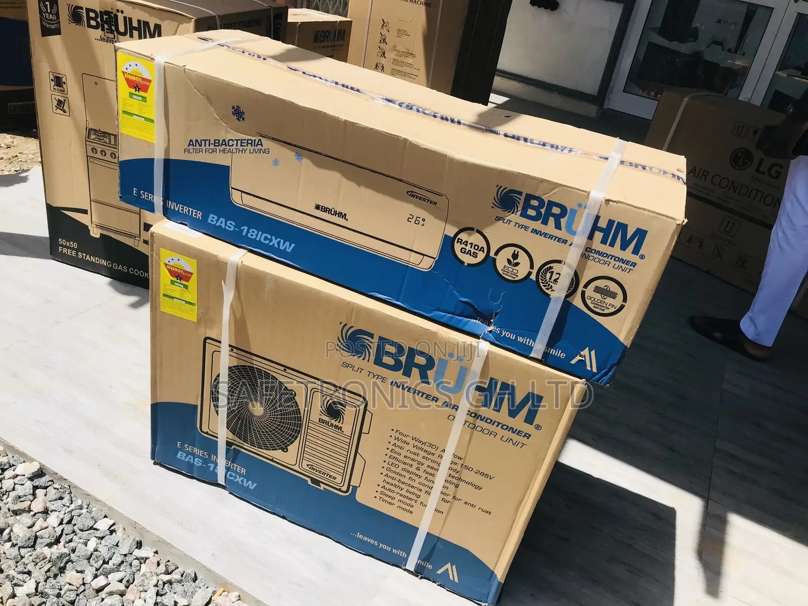 Bruhm 2.0hp Inverter Split AC BAS-18ICSW – R410 GAS
