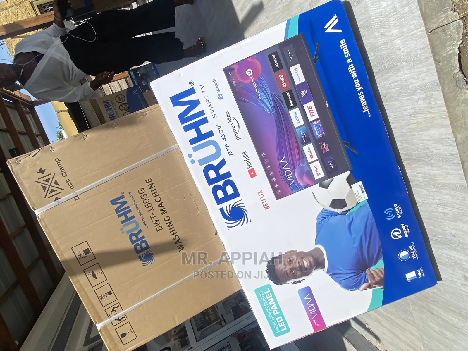 Watch Great Content on Bruhm 43” Full HD Smart Tv(BTF-43sv)