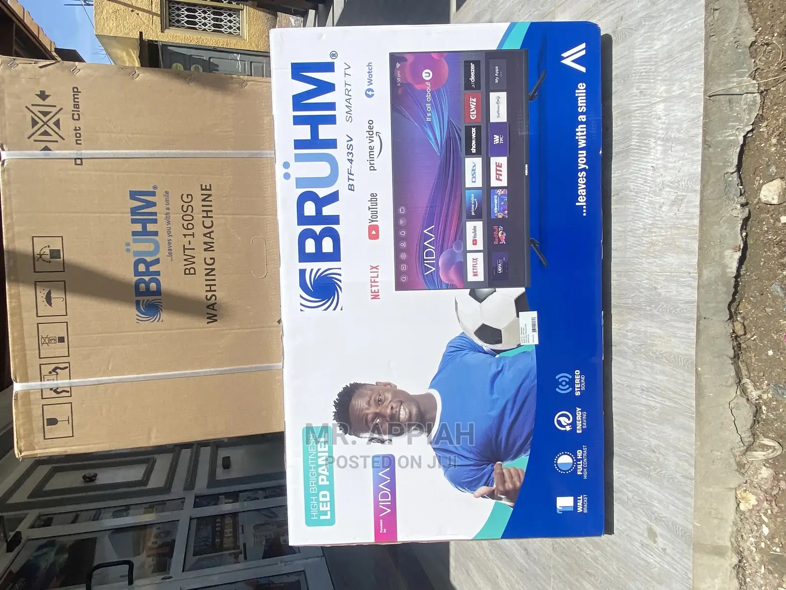 Experience the Thrill of Tv With Bruhm Full HD(43inch)Tv 