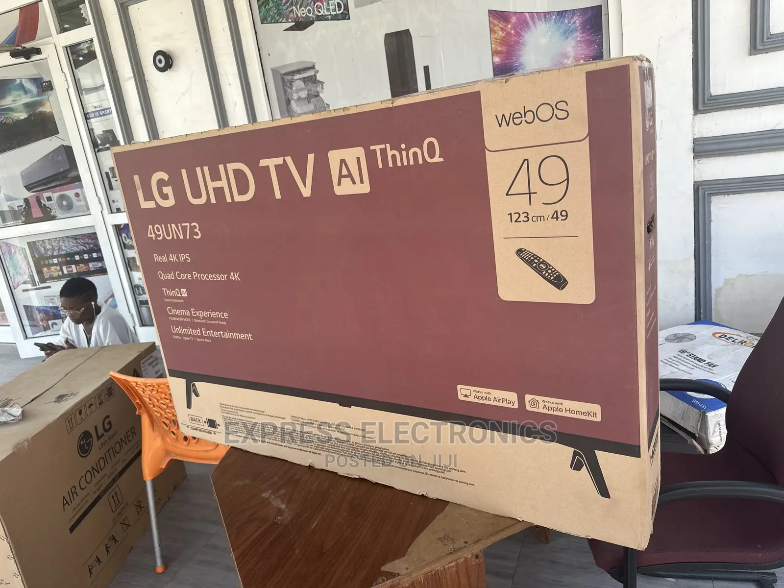Amazing  Deal With UHD Smart Un73 Series 49”Tv LG