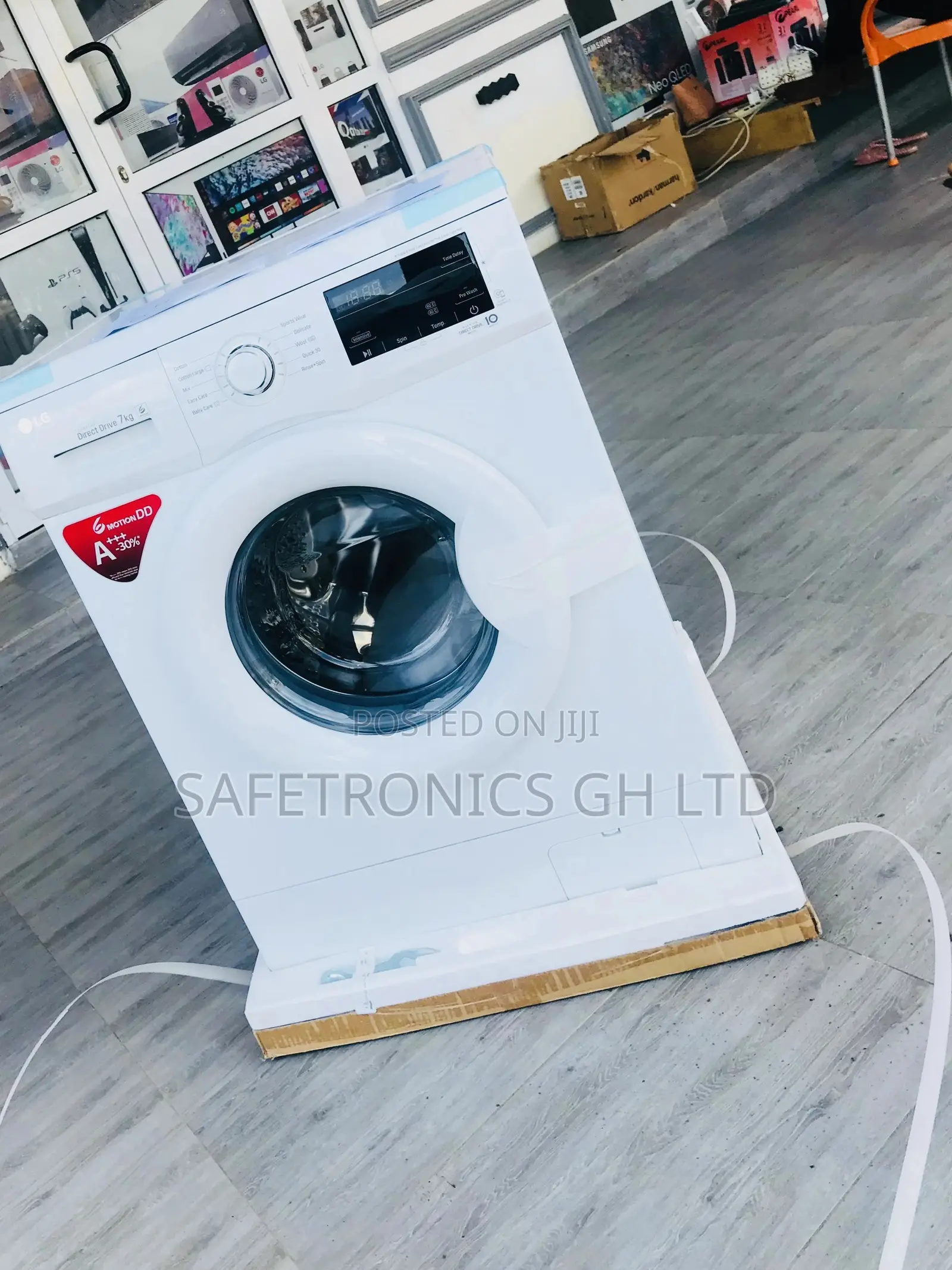 FH2J3QDNP0 LG Front Load (Wash Only) Washing Machine 7kg,