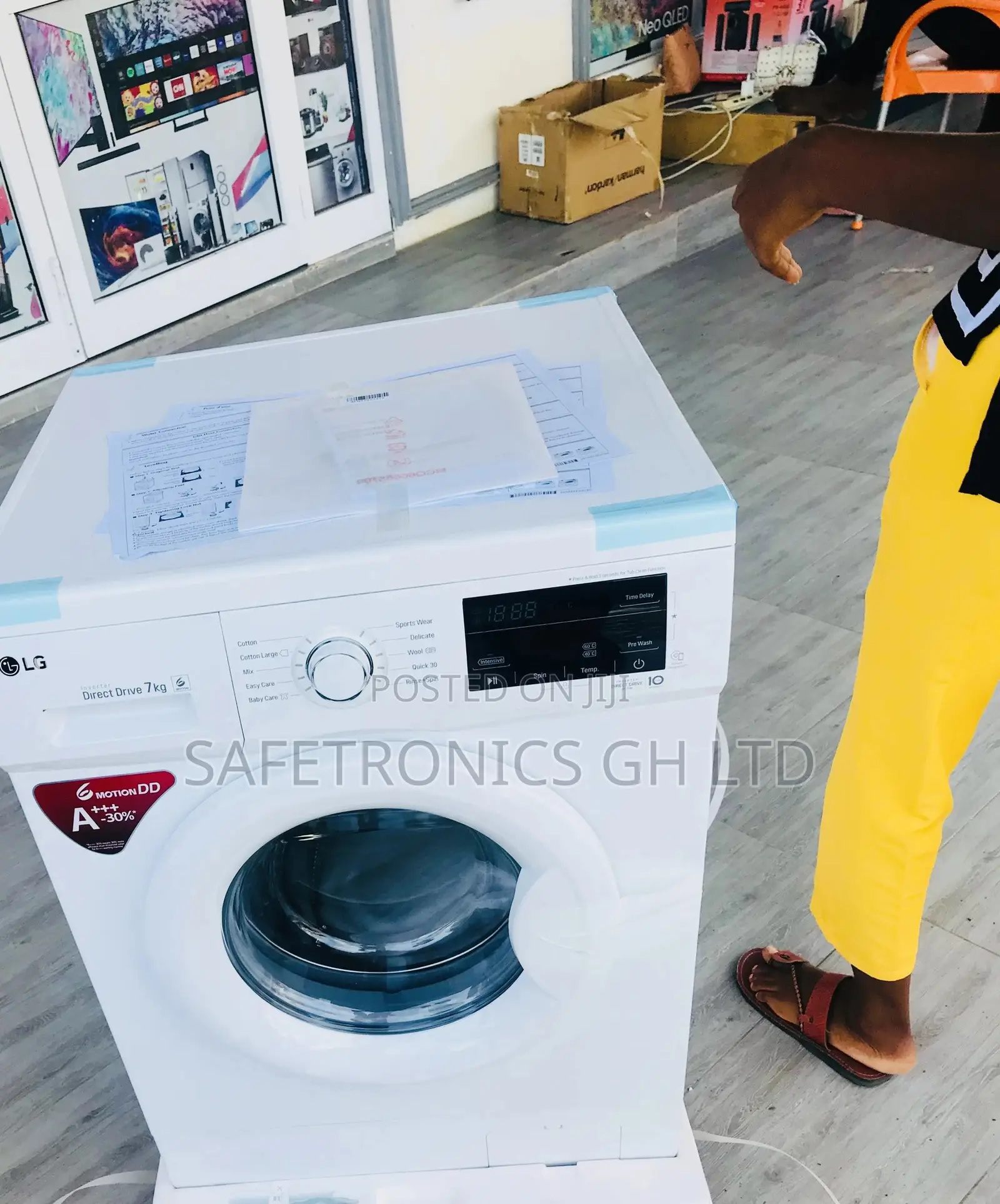 Best LG FH2J3QDNP0 Front Load Washing Machine 7kg