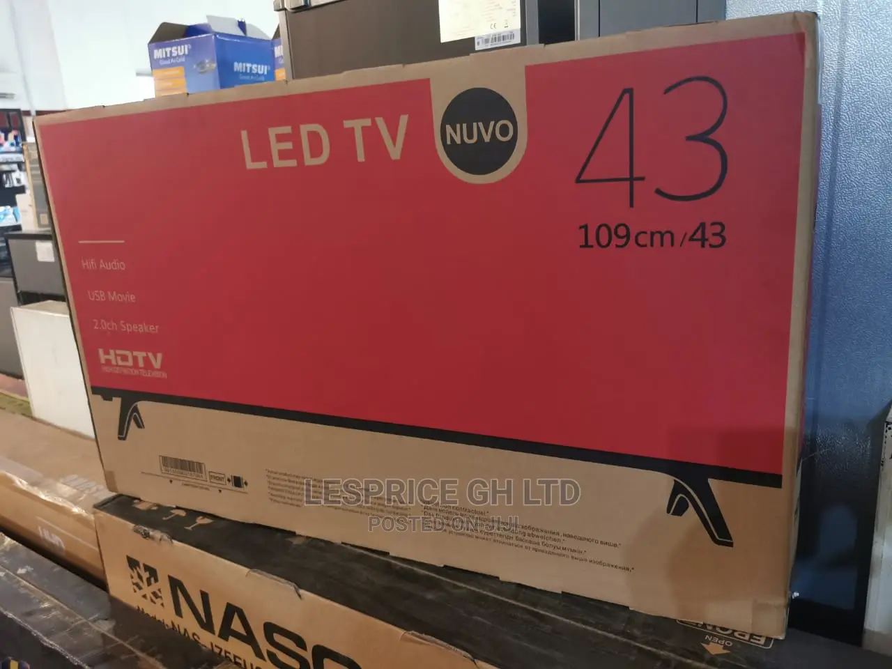 Perfect New Nuvo Smart TV 43