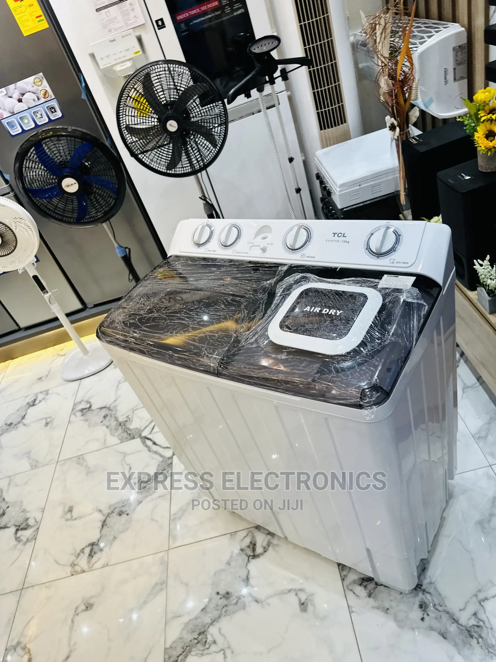Get Great Offer on 10KG TCL Washing Machine Twintub
