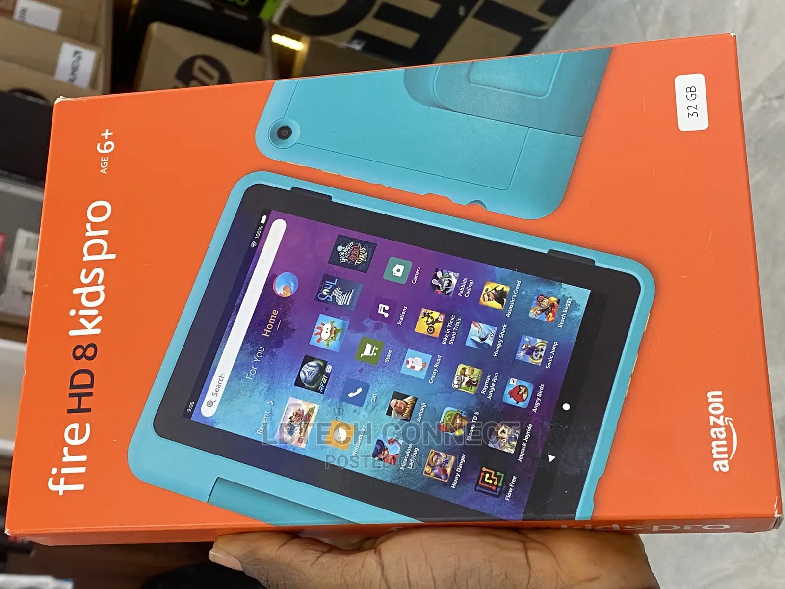 New Amazon Fire HD 8 Kids Pro 32 GB Blue