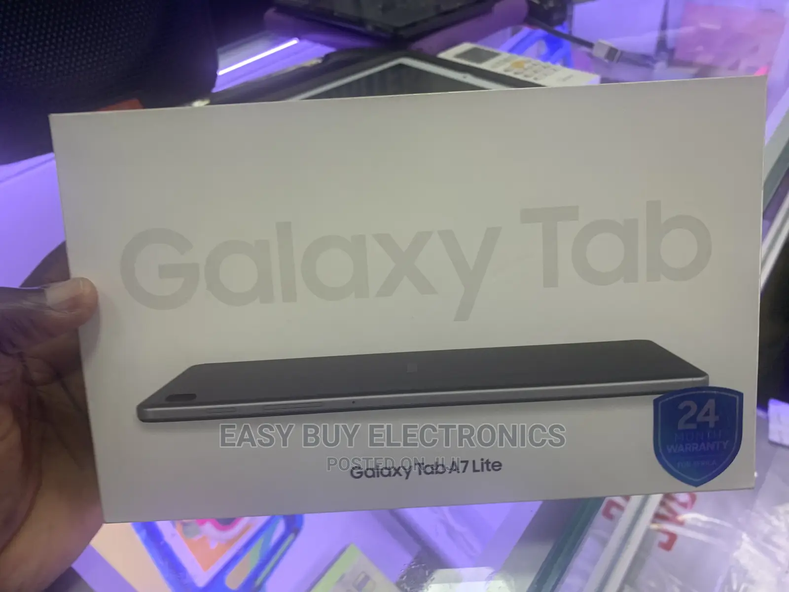 New Samsung Galaxy Tab A7 Lite 32 GB Black