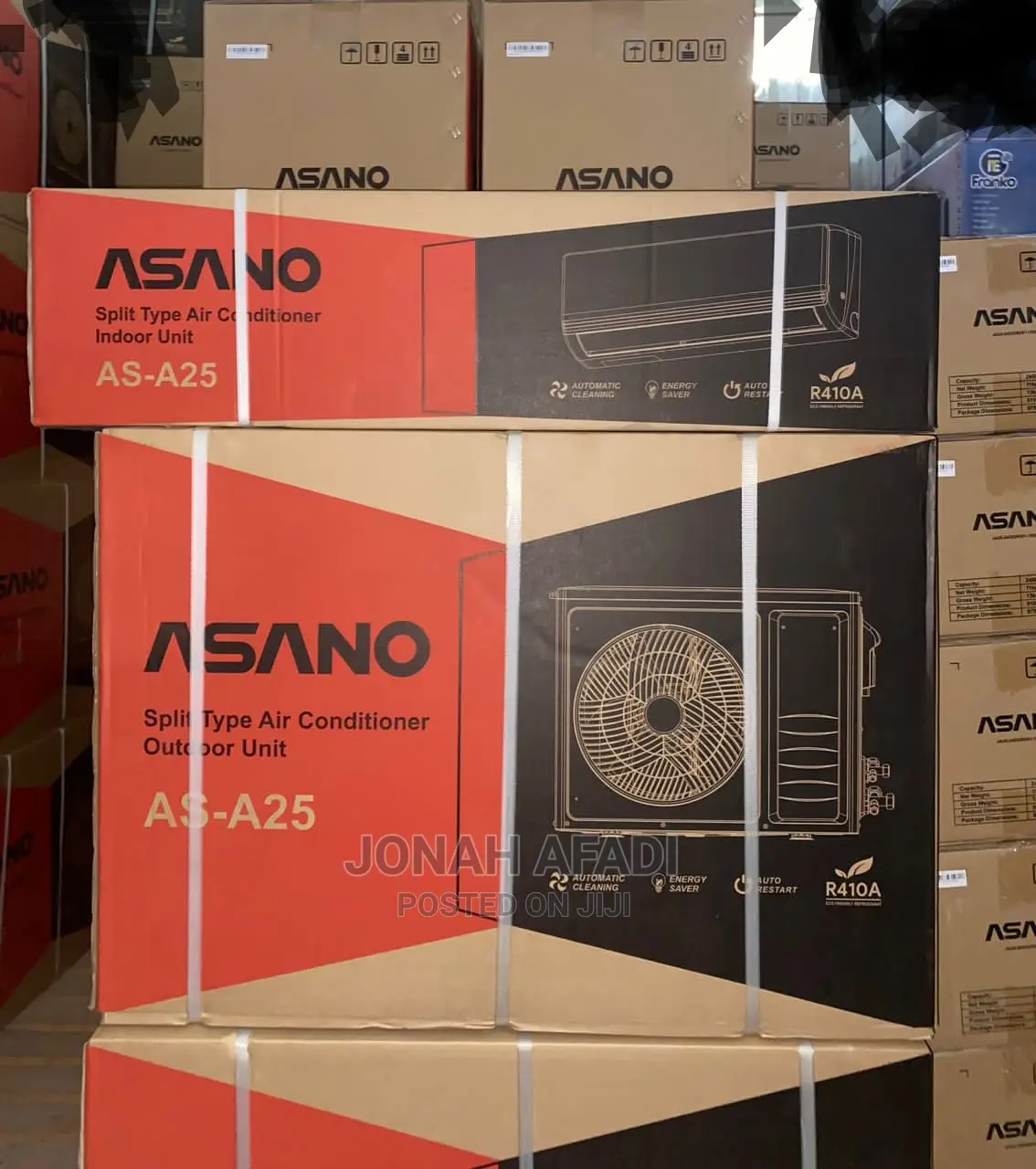 Asano Air Conditioner 2.5hp R410 Gas