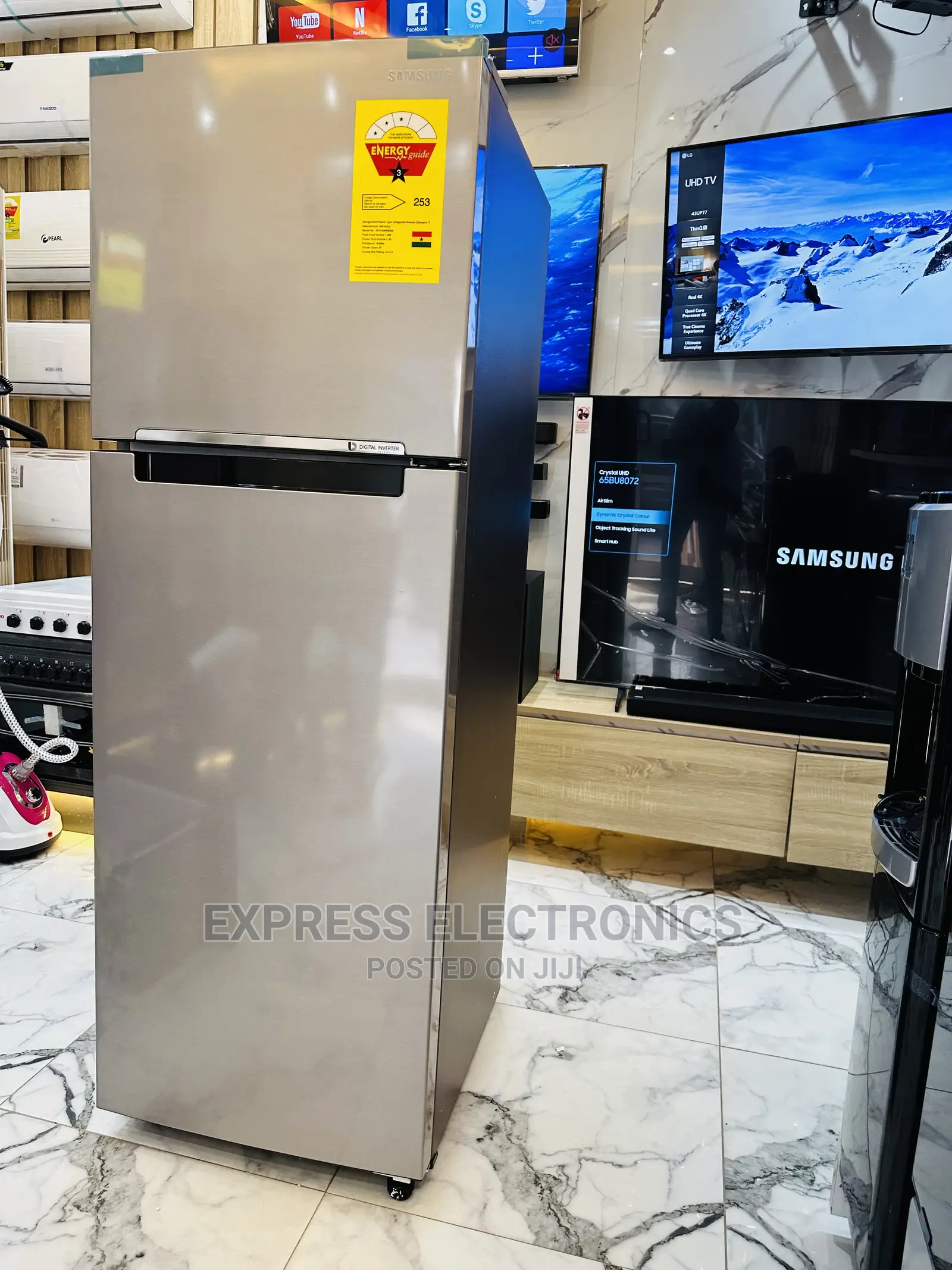Foreign Standard Samsung Rt31 Double Door Fridge