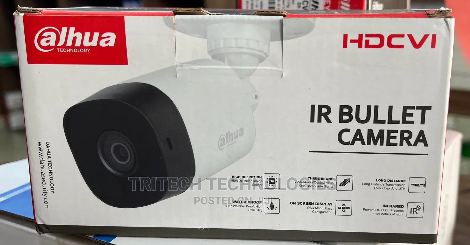 Dahua Dh-Hac-B1a21p 2mp Hdcvi IR Bullet Camera
