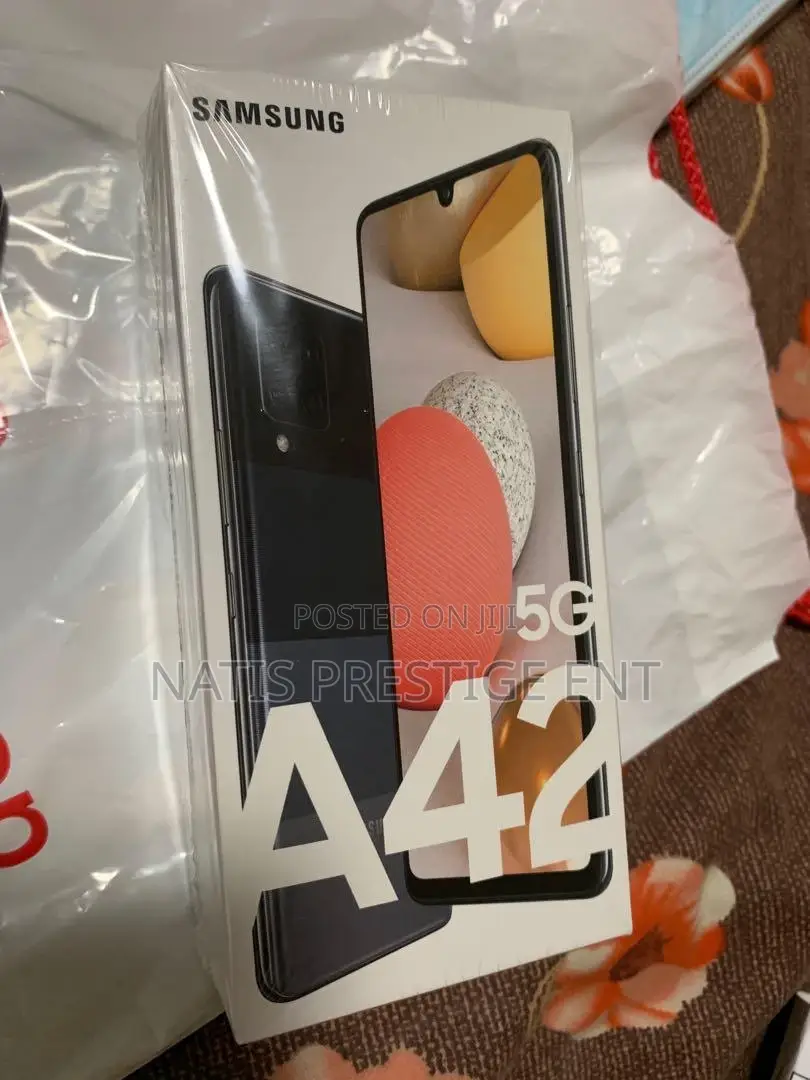 New Samsung Galaxy A42 5G 128 GB Black