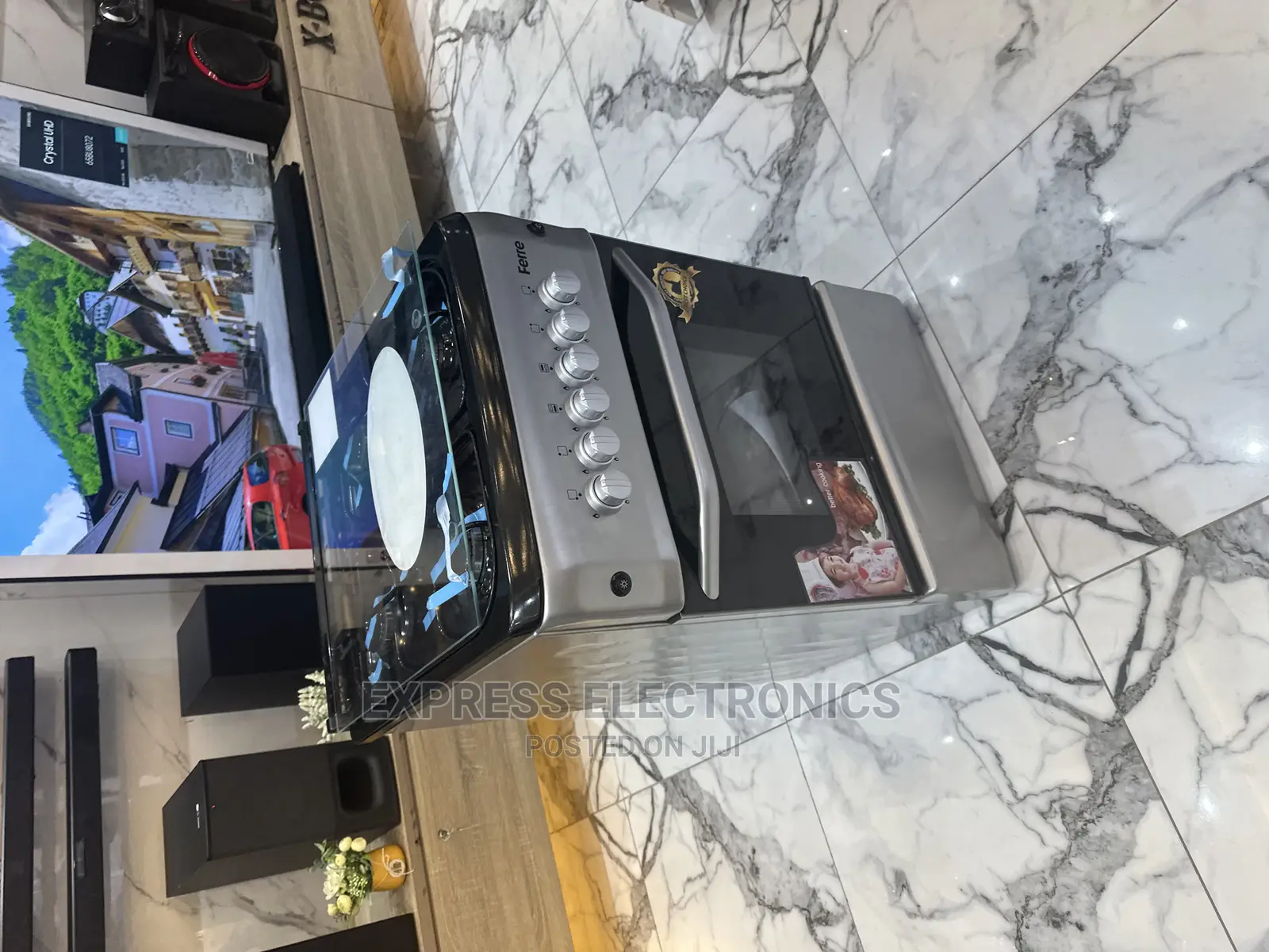 Turkish Foreign Mode 4burner Gas Cooker 50/55 Grill