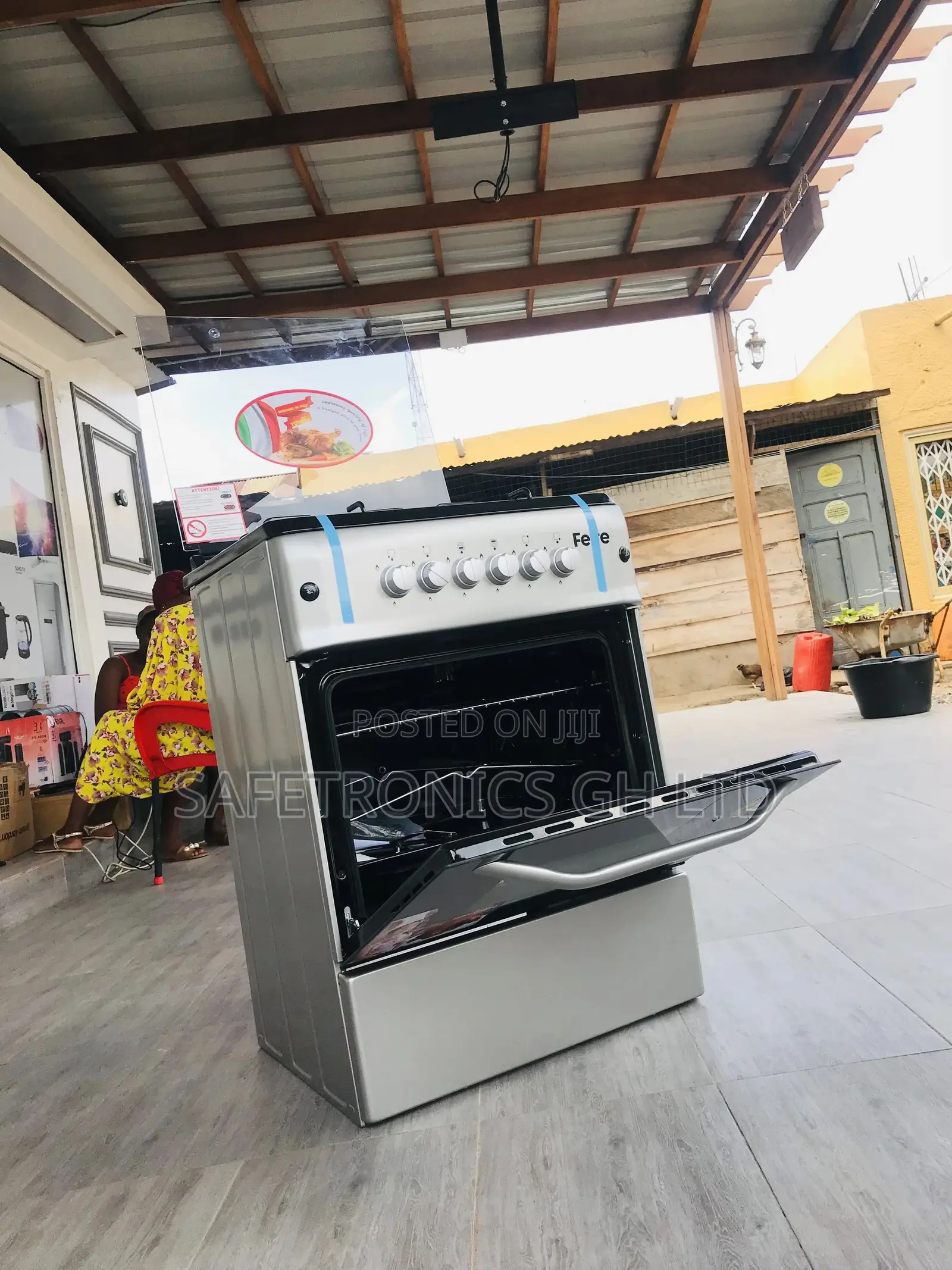 4 Gas Cooker Ferre 60x60 Oven With Grill